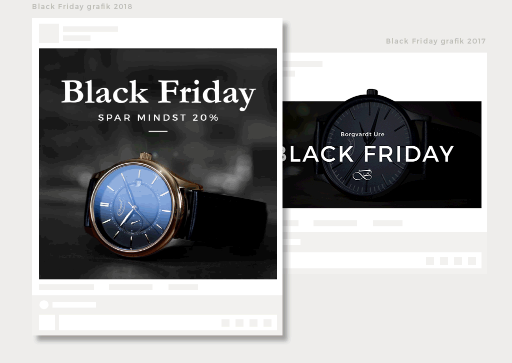 Borgvardt Ure - video og grafik til Black Friday