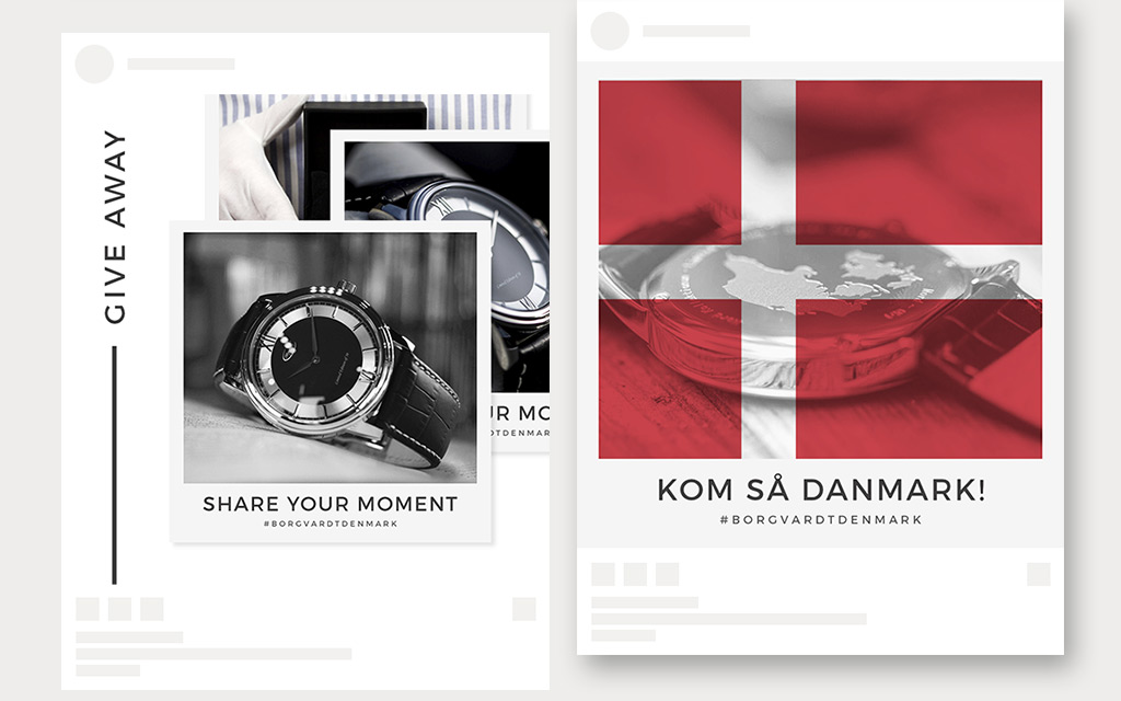 Borgvardt Ure - Grafik til sociale medier
