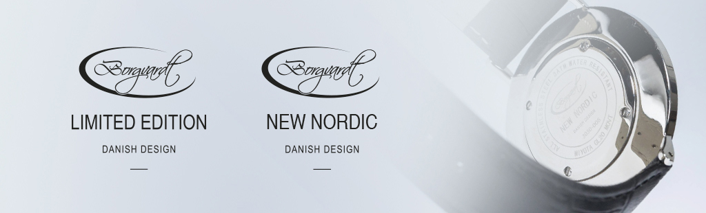 Borgvardt Ure - design af artwork til ure