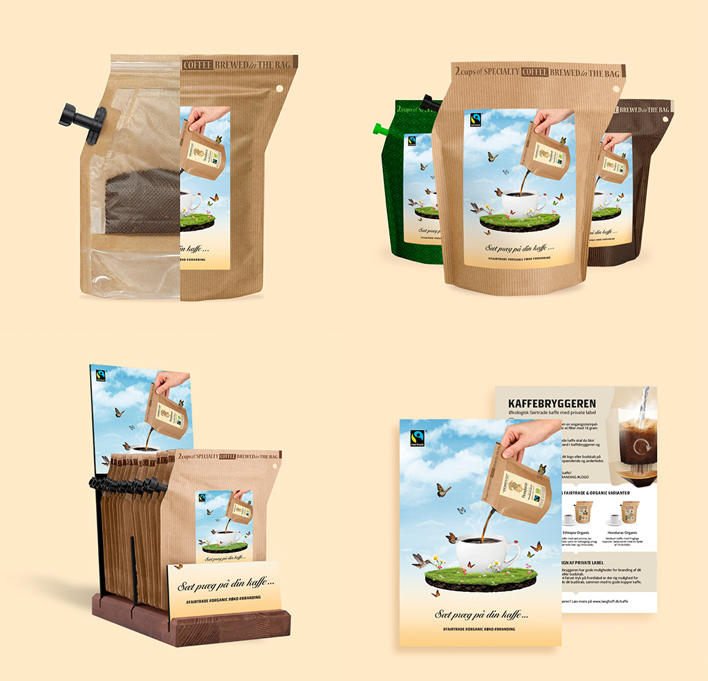 Kaffebryggeren kampagne - design